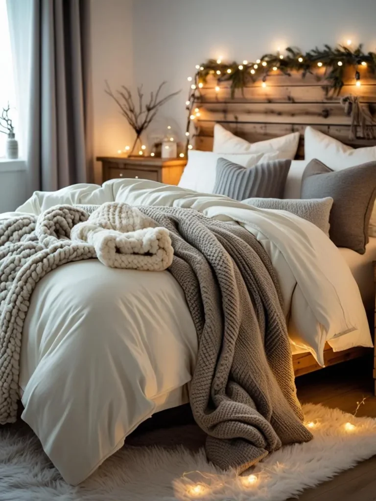 Cozy Bedding Aesthetic
