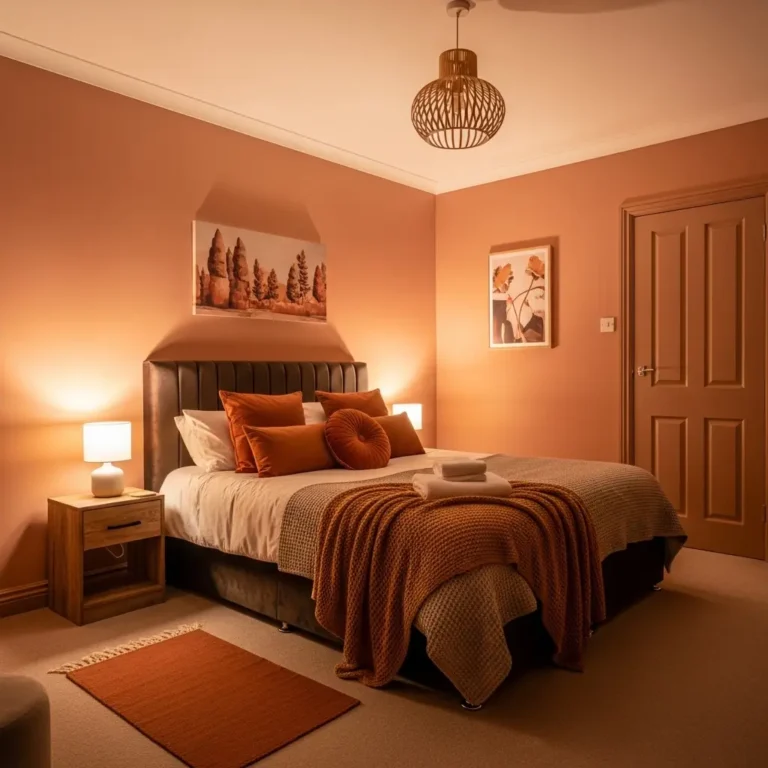 Opt for Warm Bedroom Colors
