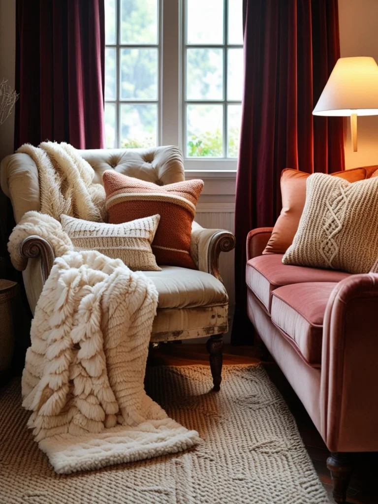 Add Layers for a Cozy Living Room Vibe