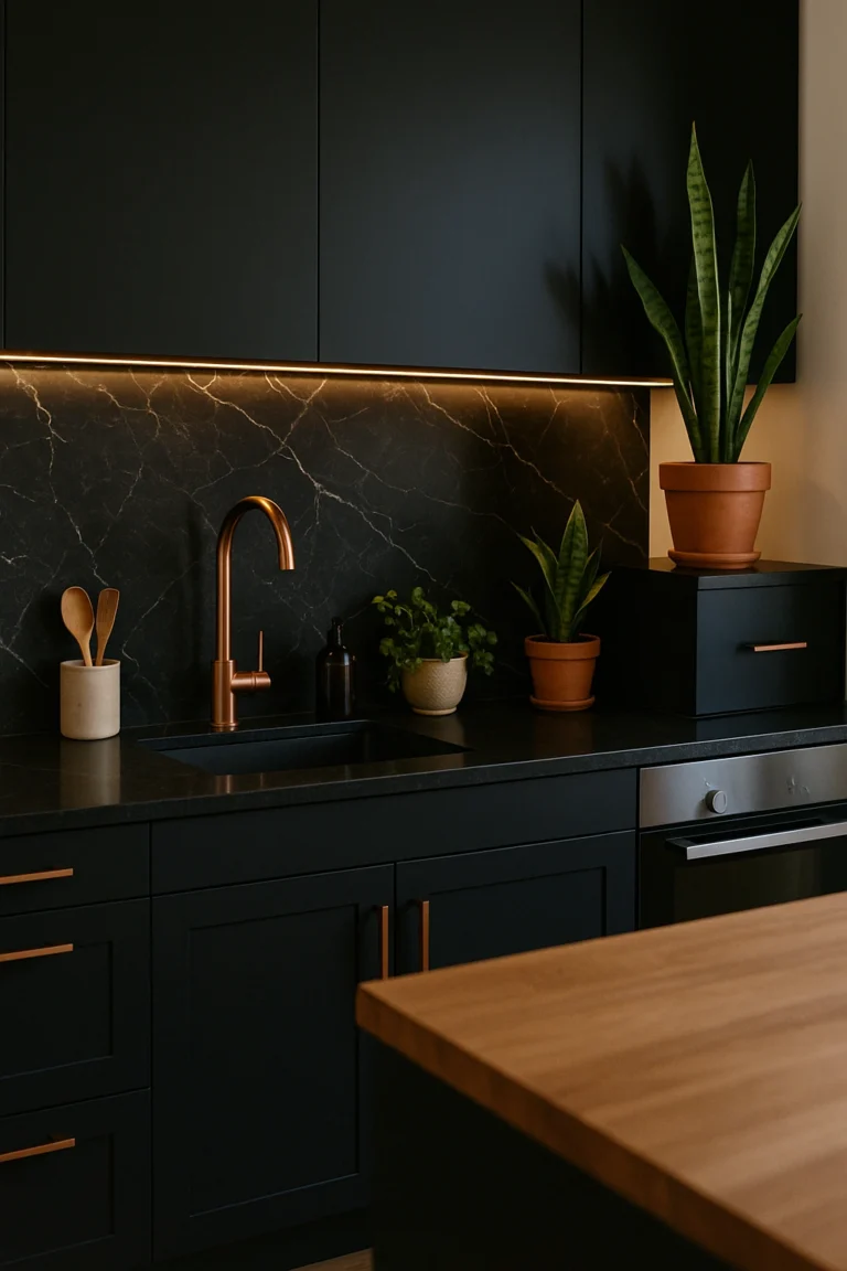 Add a Bold Backsplash