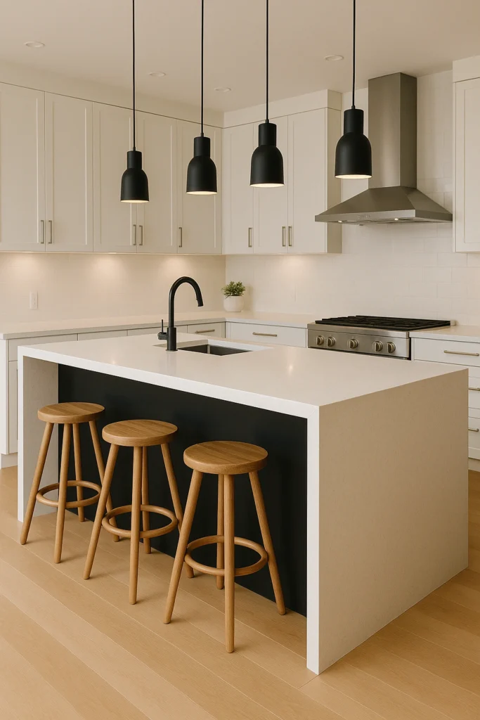 Add a Statement Kitchen Island