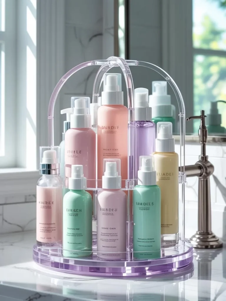 Bathroom Skincare Organization That Works