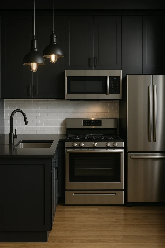 Black Kitchen Decor