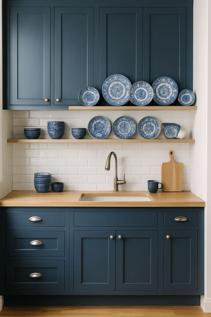 Blue Kitchen Decor
