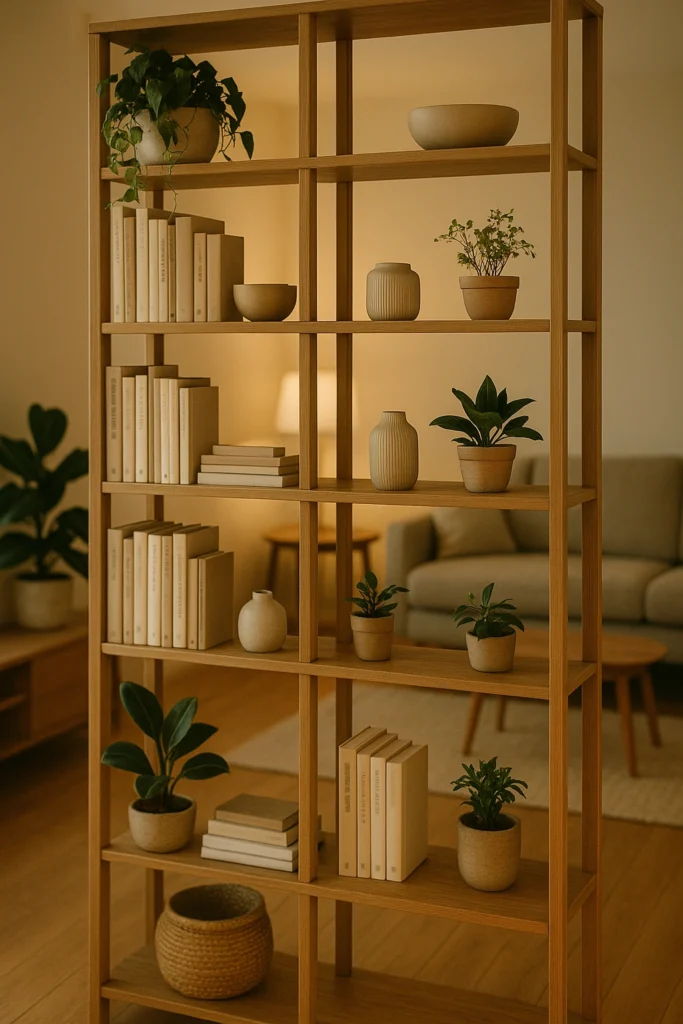 Bookshelf Partition: Storage Meets Style