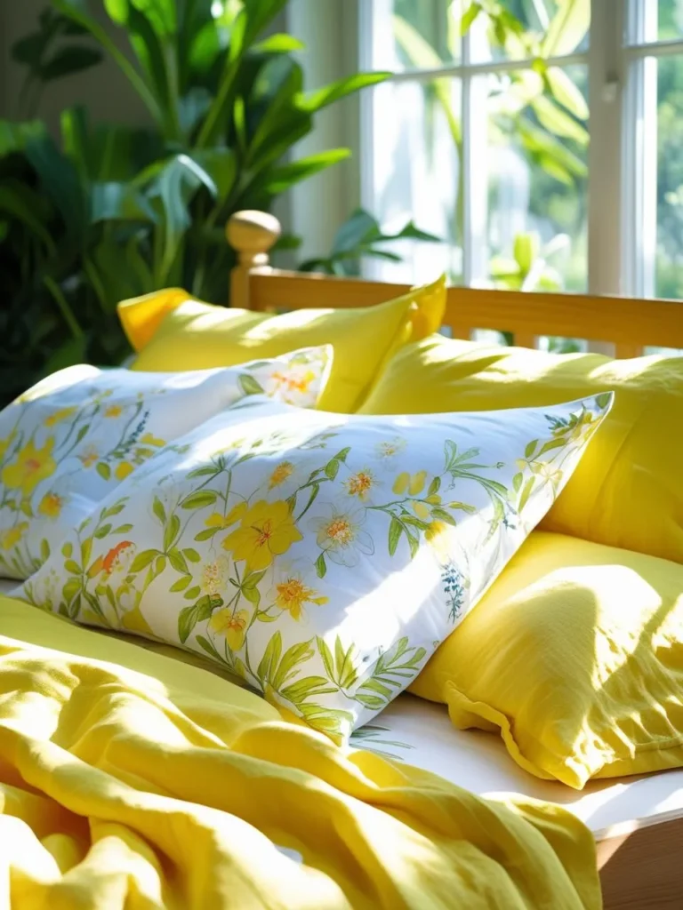 Bright & Cheerful: Yellow Bedsheet Aesthetic