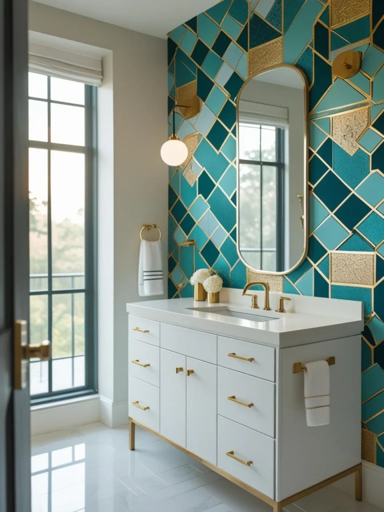 Choose a Bold Wallpaper or Accent Wall
