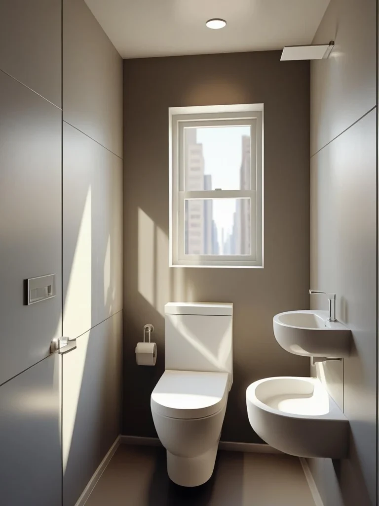 Choose a Space-Saving Toilet with Built-in Sink