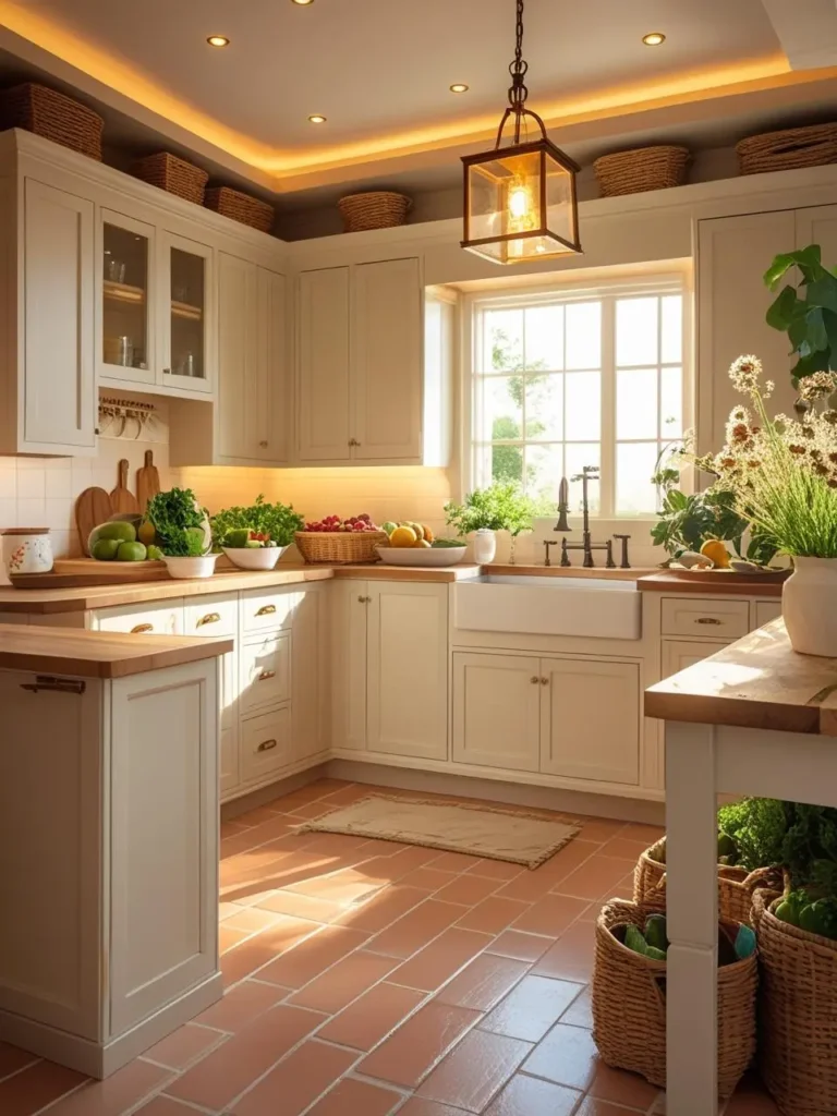 Classic-Off-White-Kitchen-Cabinets
