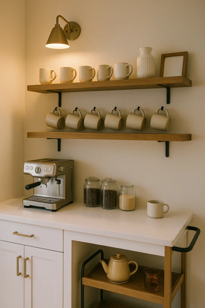 Create a Mini Coffee or Beverage Bar