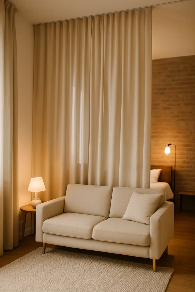 Curtain Dividers: Flexible and Budget-Friendly