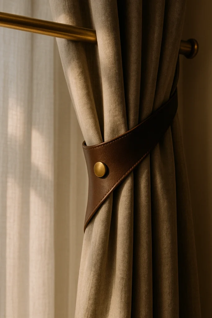 Curtain Tiebacks Small Details, Big Impact
