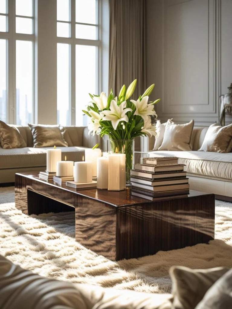 Designing Your Center Table Living Room Luxury