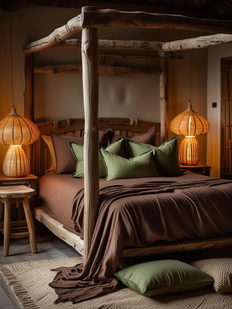 Earthy & Warm: Brown Bedsheet Aesthetic