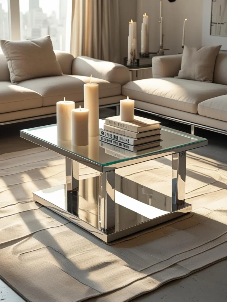 Embrace Glass and Chrome for Modern Luxury