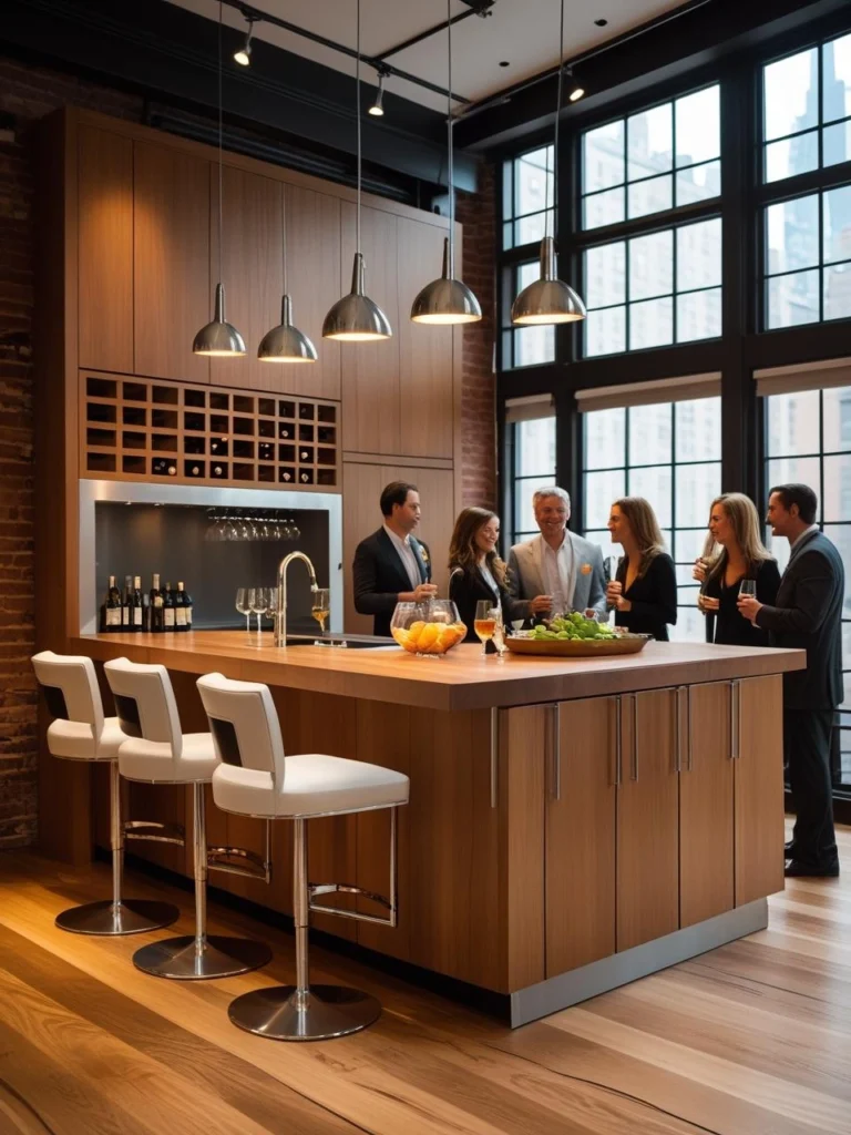 Entertain in Style: Kitchen Island Ideas with Seating for Guests
