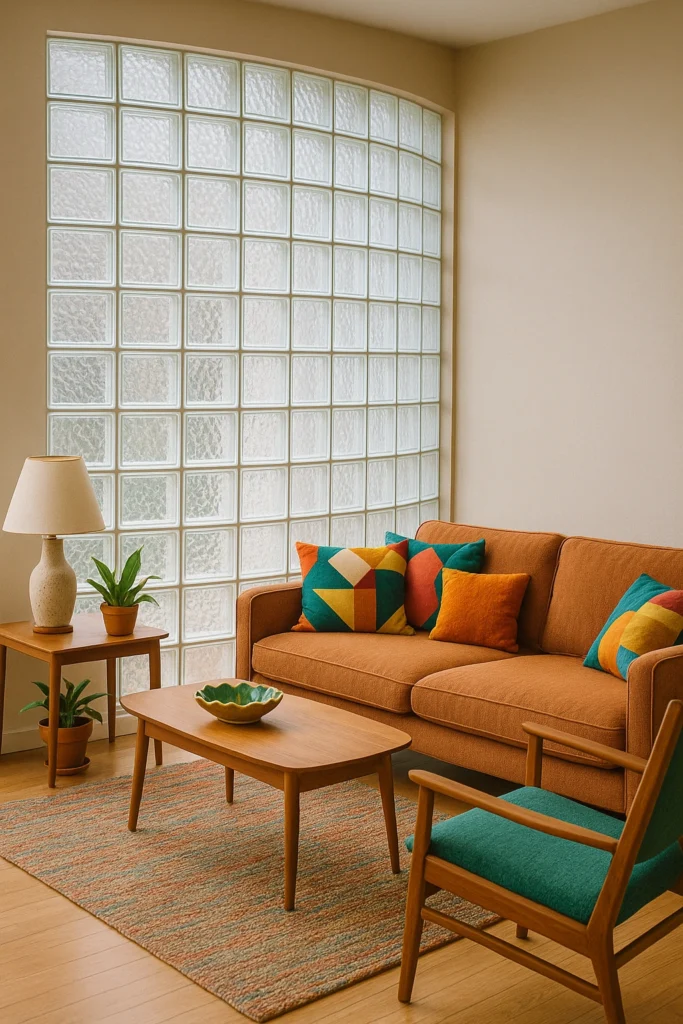Glass Blocks for Retro Revival