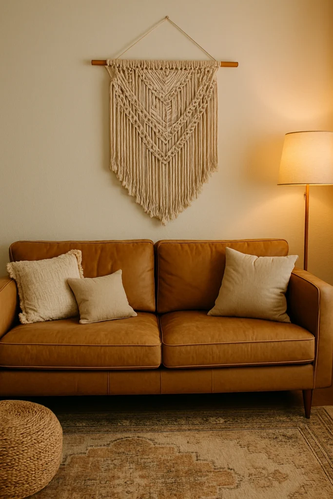 Hang a Tapestry or Textile Art
