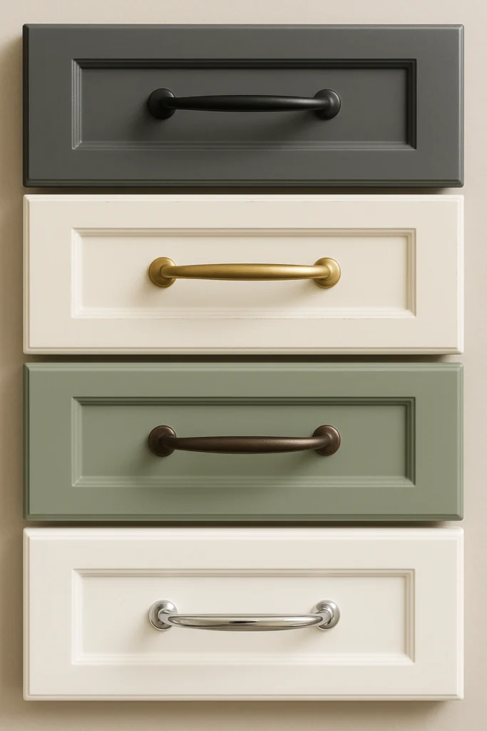 Hardware That Complements Painted Cabinets