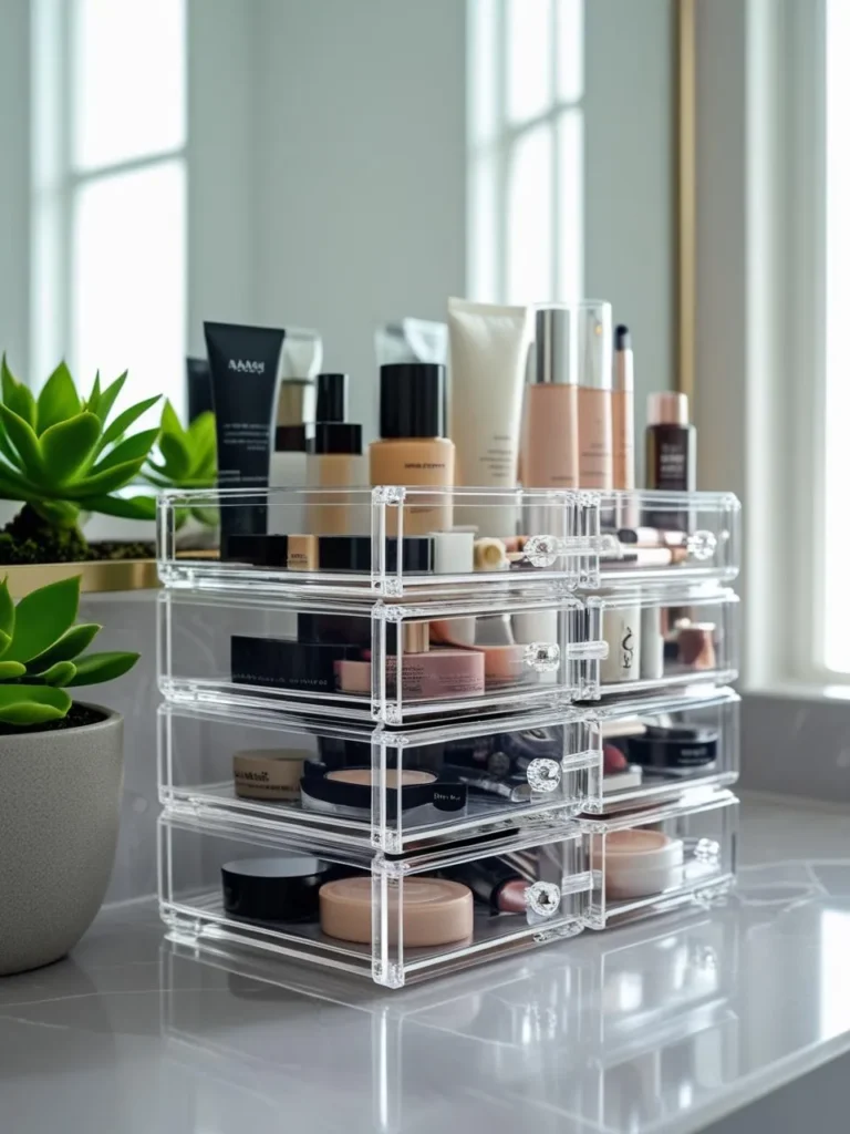 Hidden Gems for Bathroom Organization Countertop