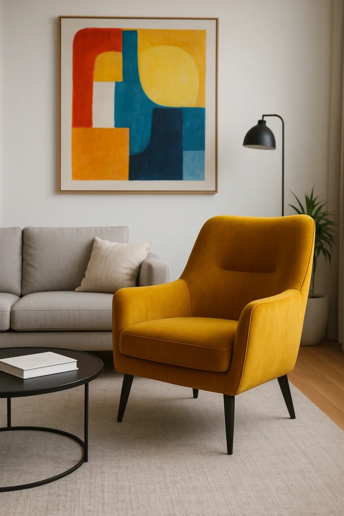 Incorporate Bold Accent Pieces