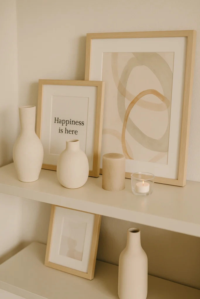 Incorporate Framed Art or Quotes