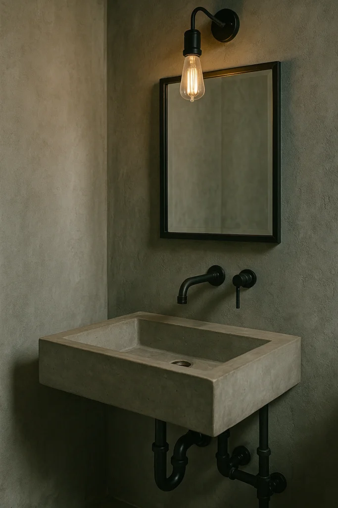 Industrial Concrete Sink