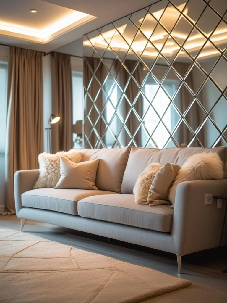 Install Mirror Tiles for a Custom Look