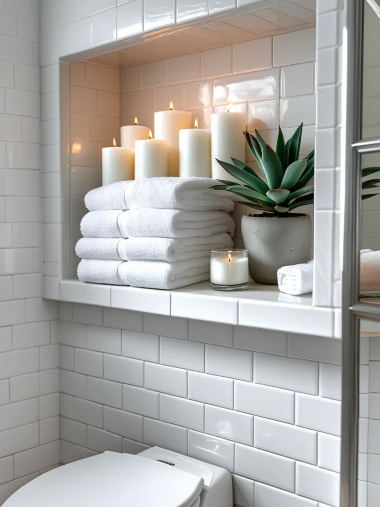 Install Recessed Shelving