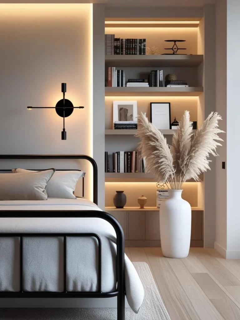 Master Bedroom Minimalist Modern Touches