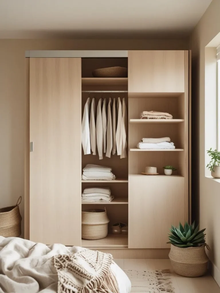 Minimalist Wardrobe Design for Bedrooms
