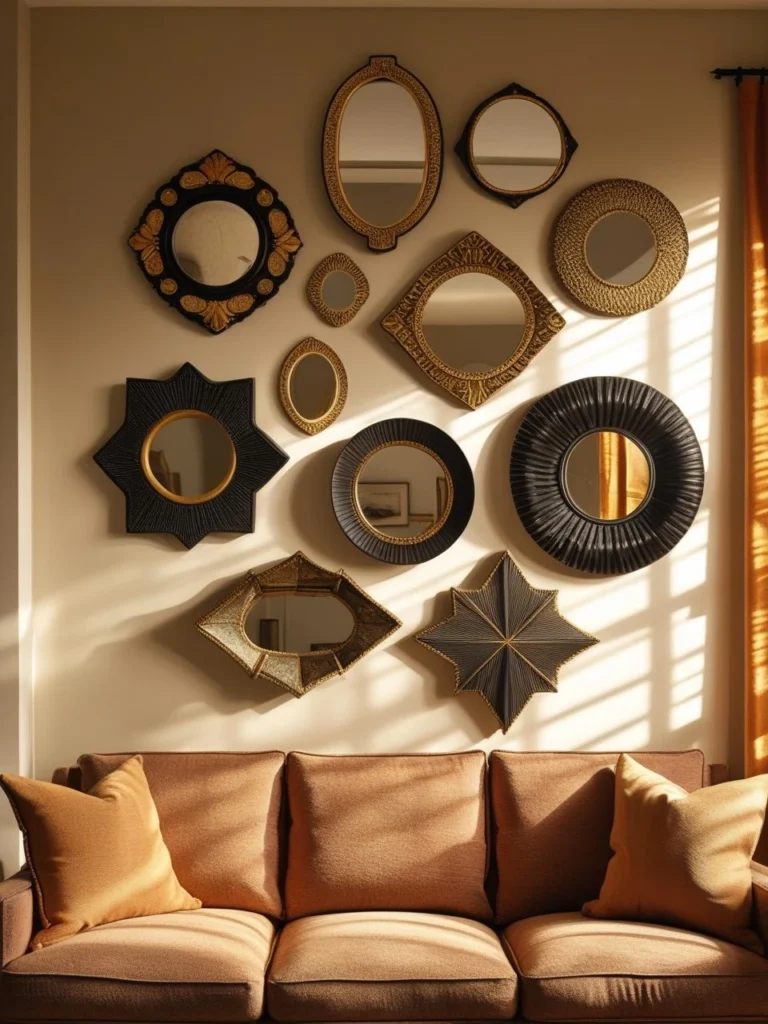 Mirror Gallery Wall Display