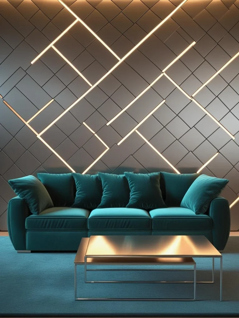 Create Contrast with Mirror & Texture Combinations