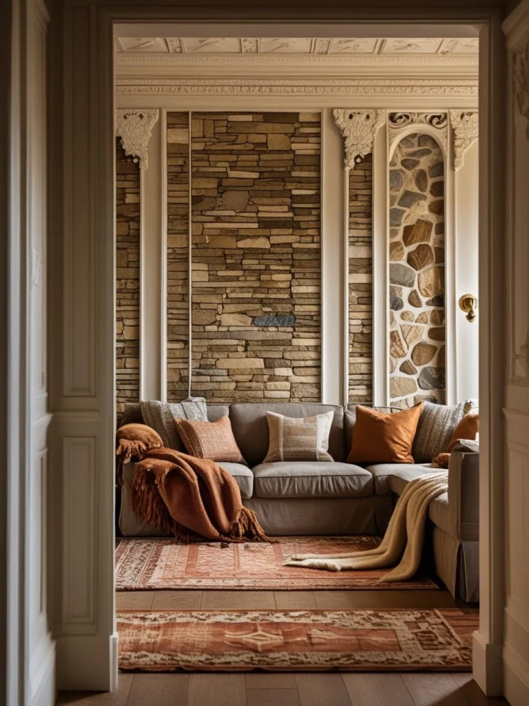 Mix Materials for a Textured Look