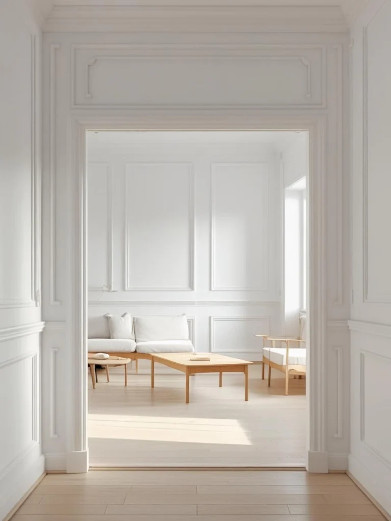Modern Minimalist Thin Trim Lines