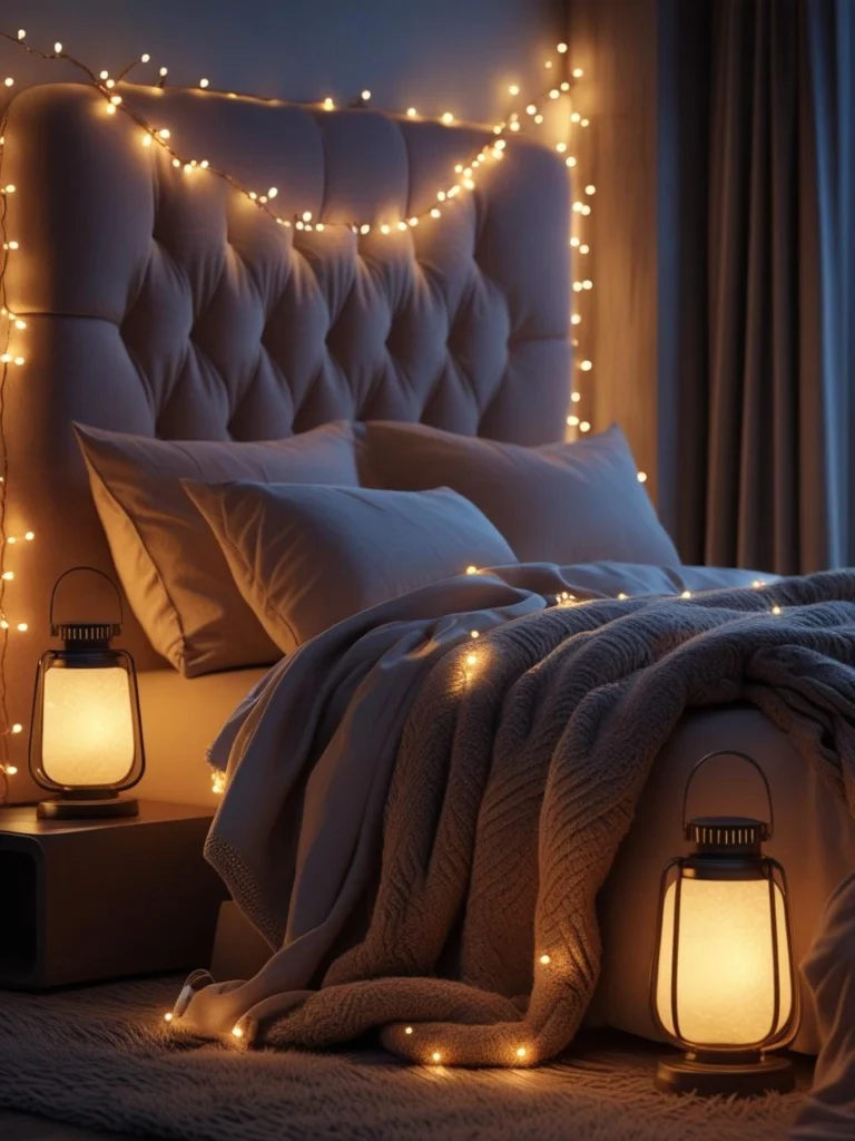 Mood Lighting Matters: Setting the Vibe for 12 Super Bed Inspo Scenes