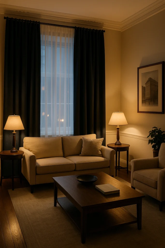 Multi-Layered Curtains: Function Meets Fashion