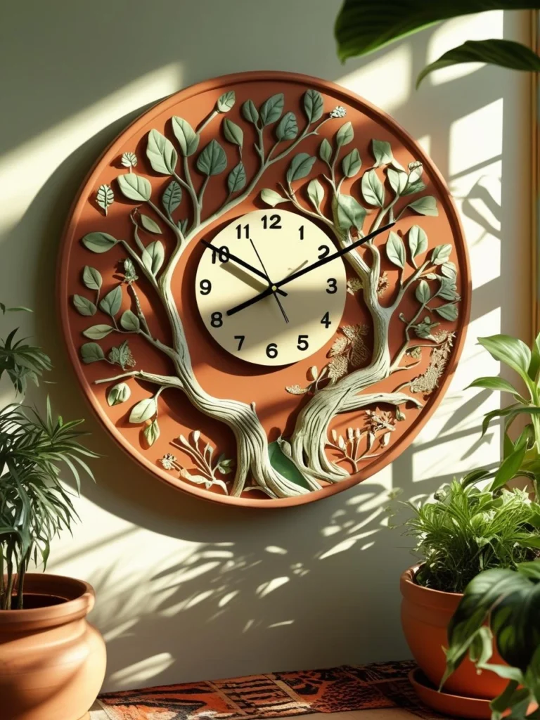 Nature-Inspired Clock Designs