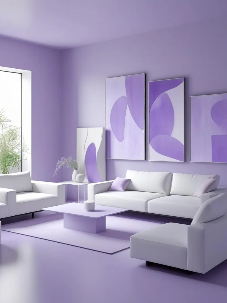 Pale Lavender: Unconventional and Fresh