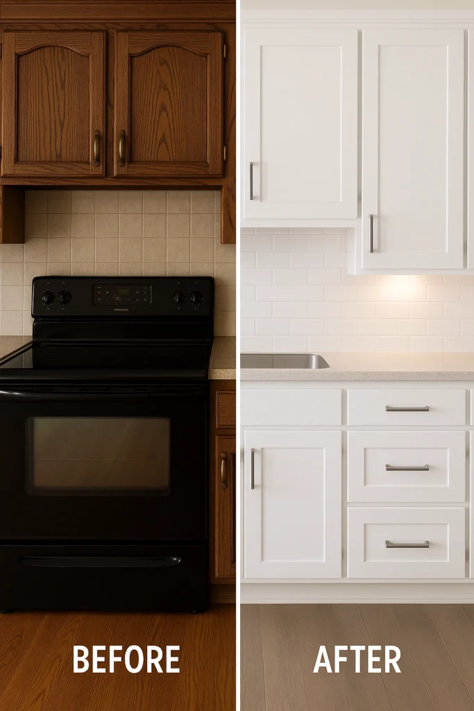 Real-Life Inspiration: Before & After Cabinet Transformations