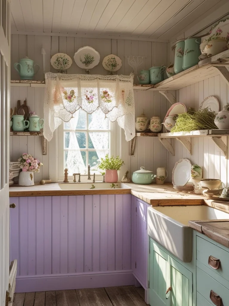 Shiplap Walls and Beadboard Charm