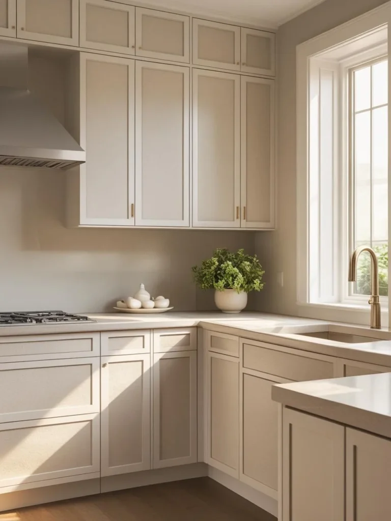 Shoji White Kitchen Cabinets
