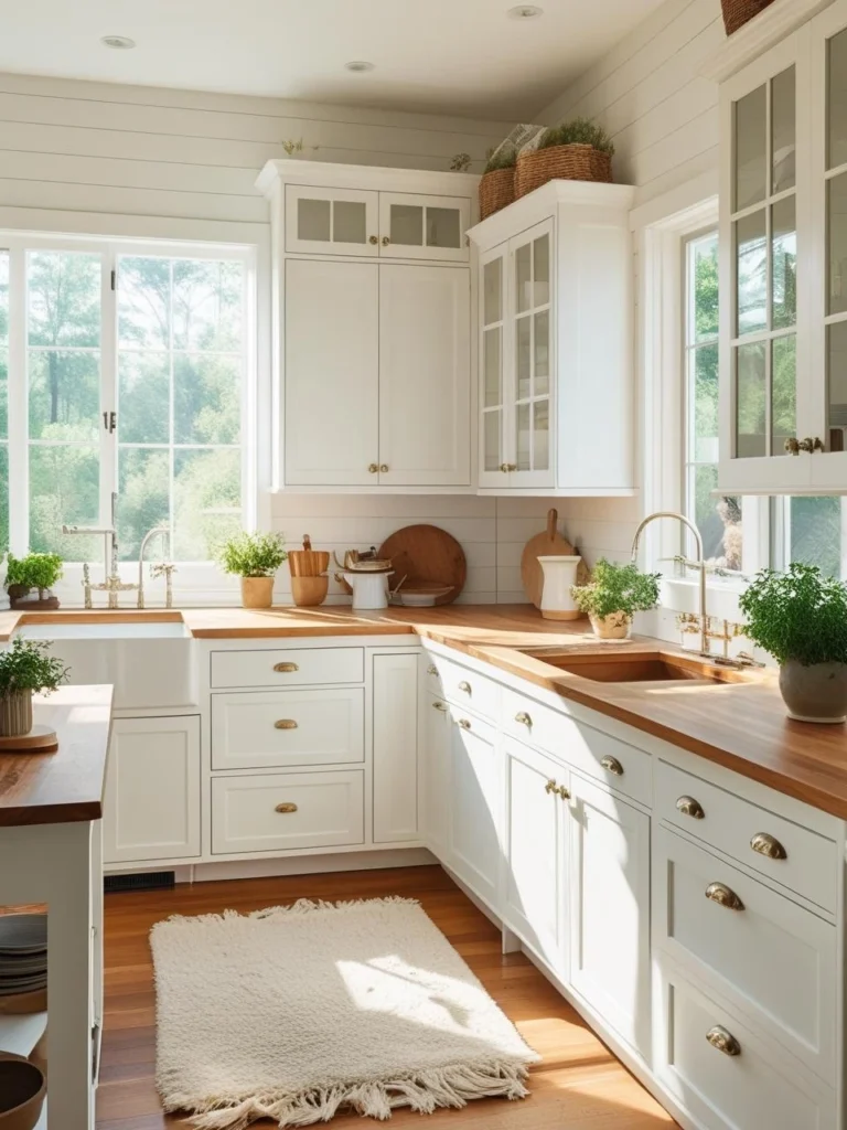 Simply White Kitchen Cabinets