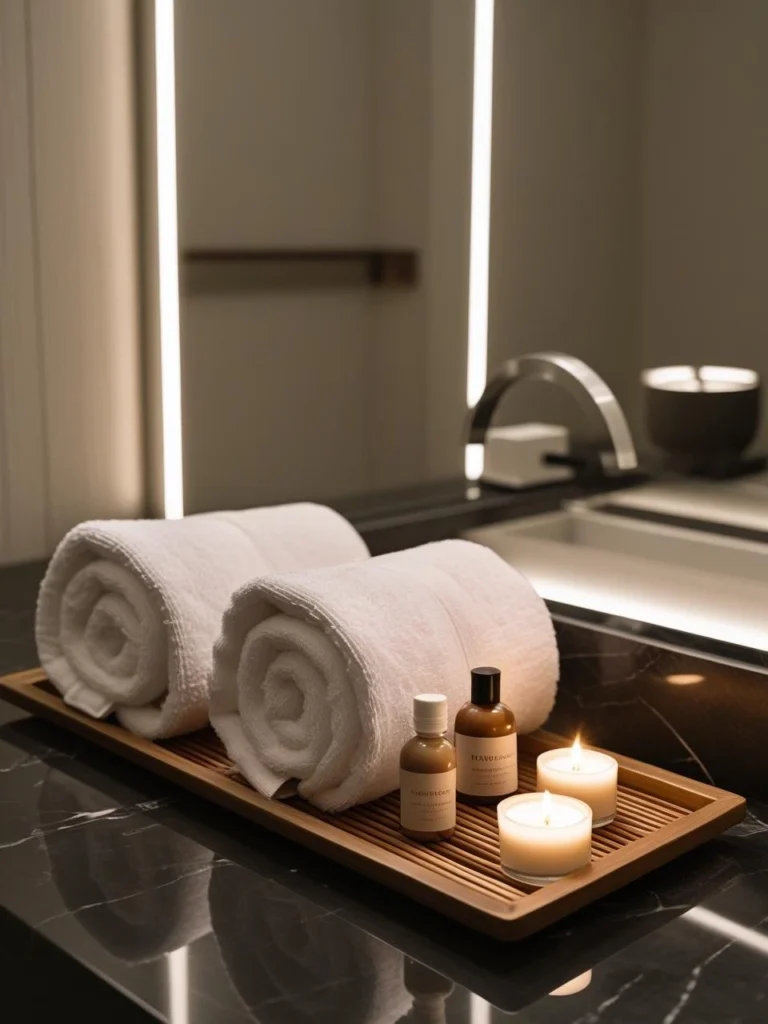 Spa-Inspired Guest Bathroom