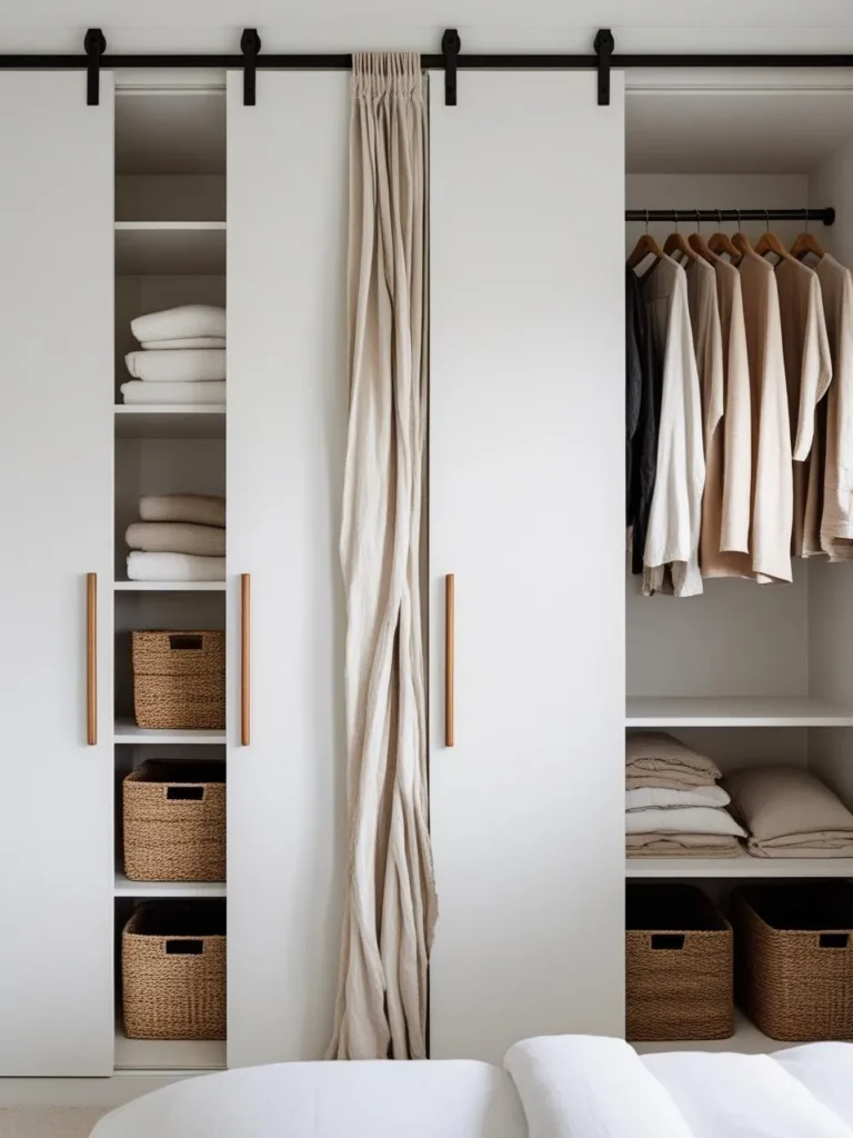 Statement Minimalist Wardrobe Design for Bedrooms
