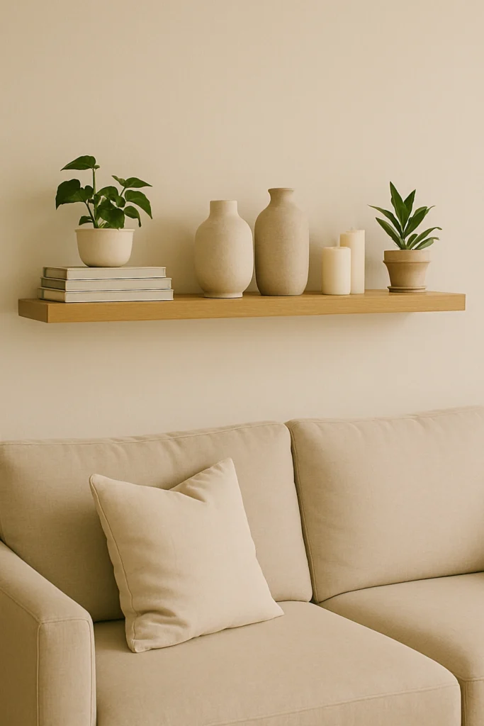 Style with Shelves and Decor