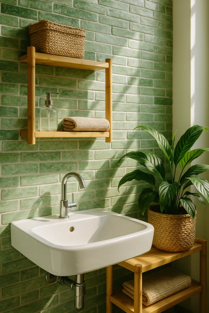 Sustainable Green with Eco-Friendly Tiles