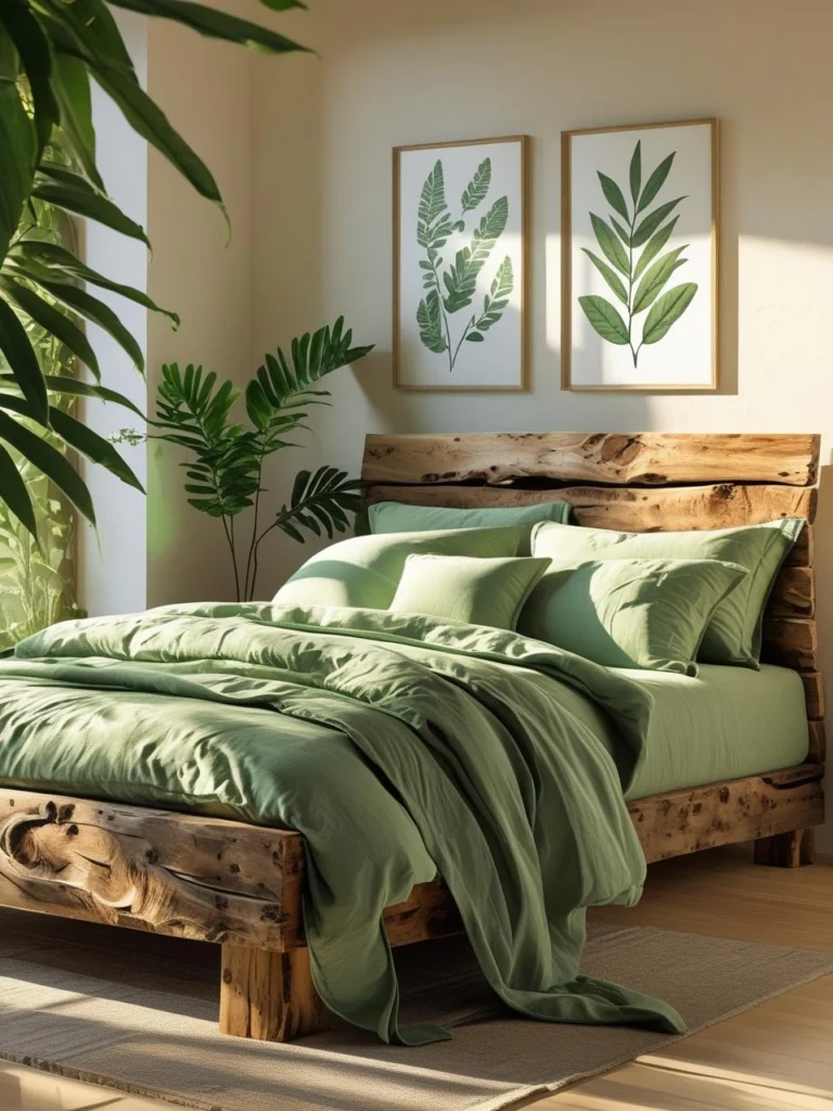 Sustainable and Organic Green Bedding