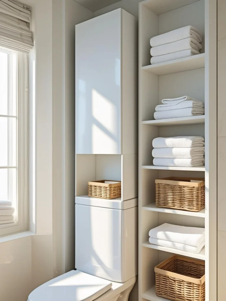 Try Over-the-Toilet Cabinets for Max Storage