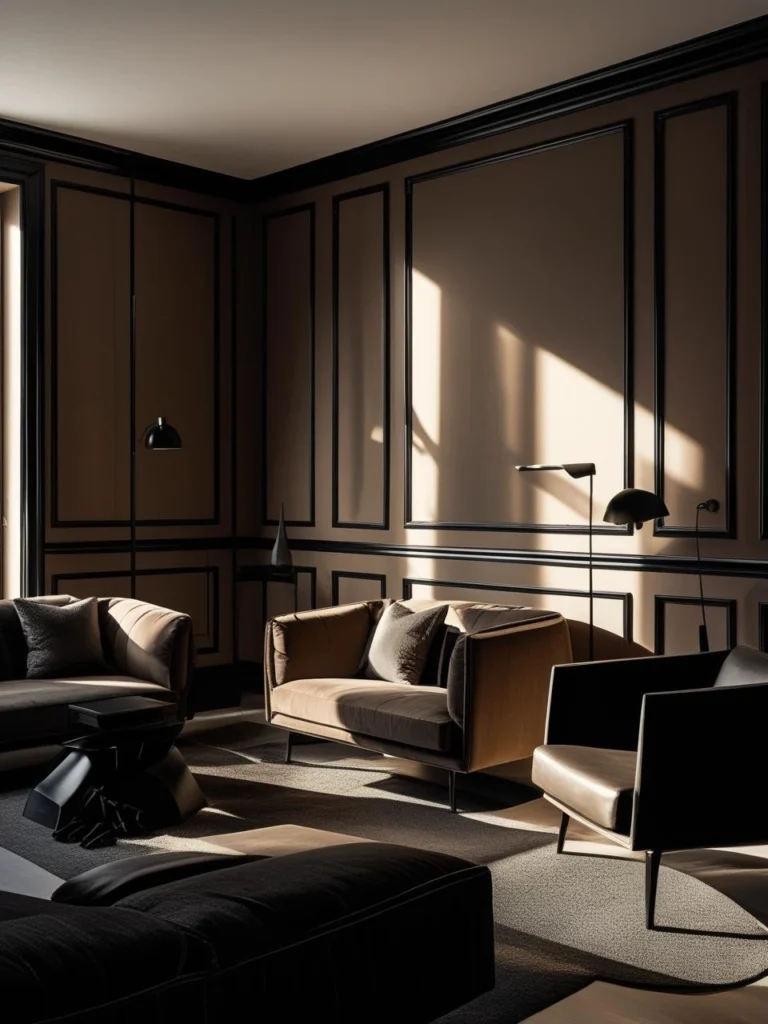 Use Contrasting Colors to Highlight Molding